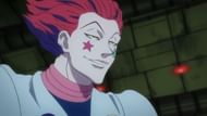 Hisoka during the Hunter Exams in Hunter X Hunter (Image via Madhouse)